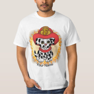 T-shirt pompier Chien Chien Chien Chien Chien