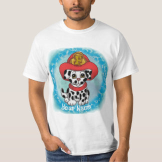 T-shirt pompier Chien Chien Chien Chien Chien