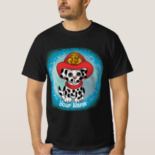T-shirt pompier Chien Chien Chien Chien Chien Chie