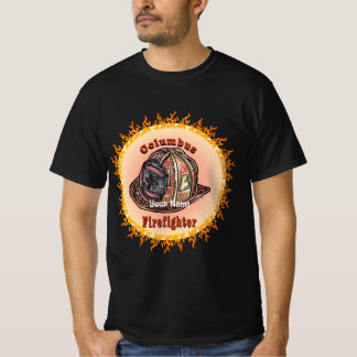 T-shirt Pompier Columbus