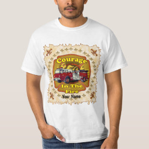T-shirt pompier Courage