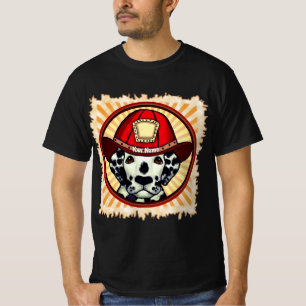 T-shirt pompier dalmate