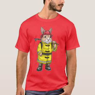 T-shirt Pompier de lapin Pike poteau Pompiers