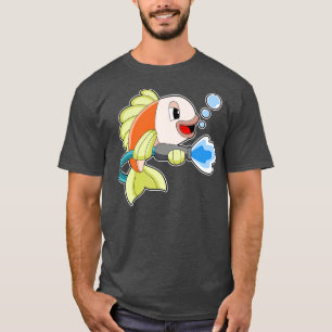 T-shirt Pompier de poisson extincteur