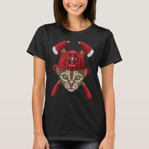 T-shirt Pompier Devon Rex Garçon Enfants Feu Sauvetage