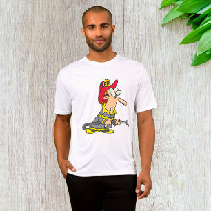 T-shirt Pompier drôle avec réponse d'urgence à tuyau