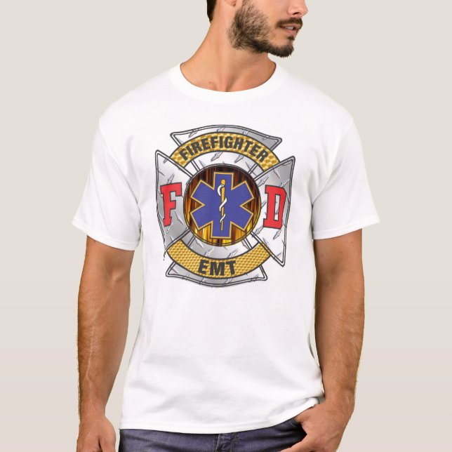T-shirt Pompier EMT (Devant)