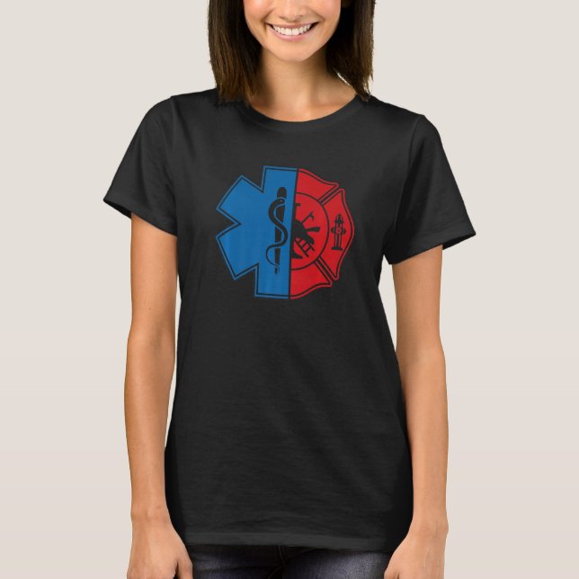 T-shirt Pompier Emt Ems Fière Emt Firefighter (Devant)