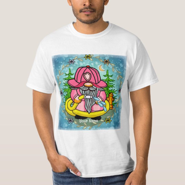 T-shirt Pompier gnome (Devant)