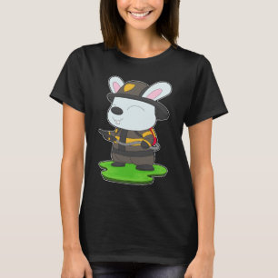 T-shirt Pompier lapin Extincteur de feu Département des in
