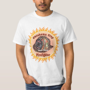 T-shirt pompier Oklahoma City