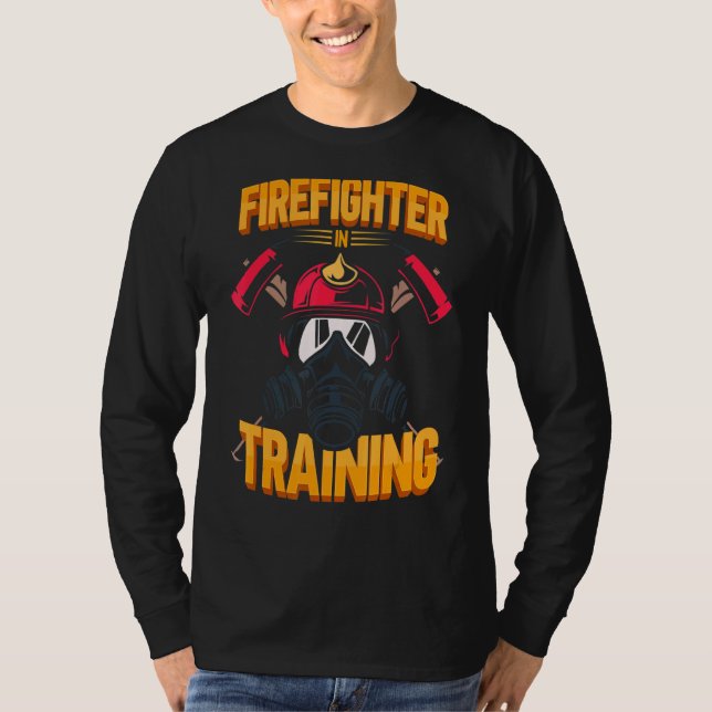 T-shirt Pompier Pompier Pompier En Formation Pompiers (Devant)