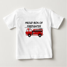 T-shirt pompier pour fils