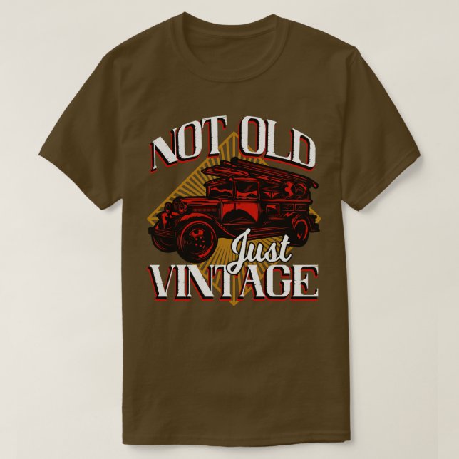 T-shirt Pompier retraité (Design devant)