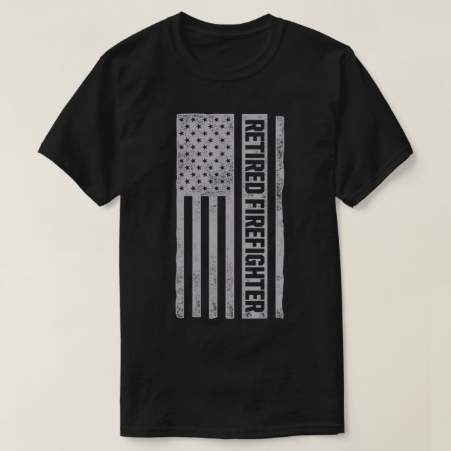 T-shirt Pompier retraité instructeur pompier pompier retra (Design devant)