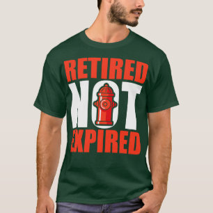 T-shirt Pompier Retraité Retraité Non Expiré