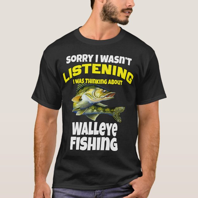 T-shirt Pompier va pêcher, Vintage , Rétro (Devant)