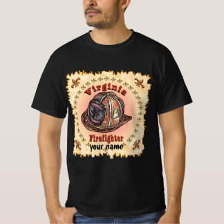 T-shirt Pompier Virginia