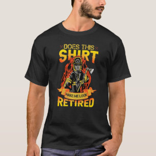 T-shirt Pompiers retraités Secourt incendie Wildland Pompi