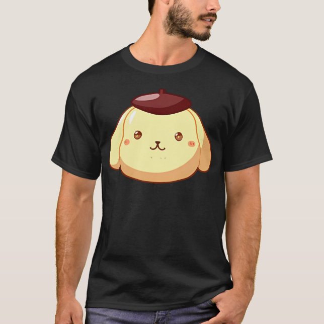T-shirt Pompom Pudding Chien (Devant)