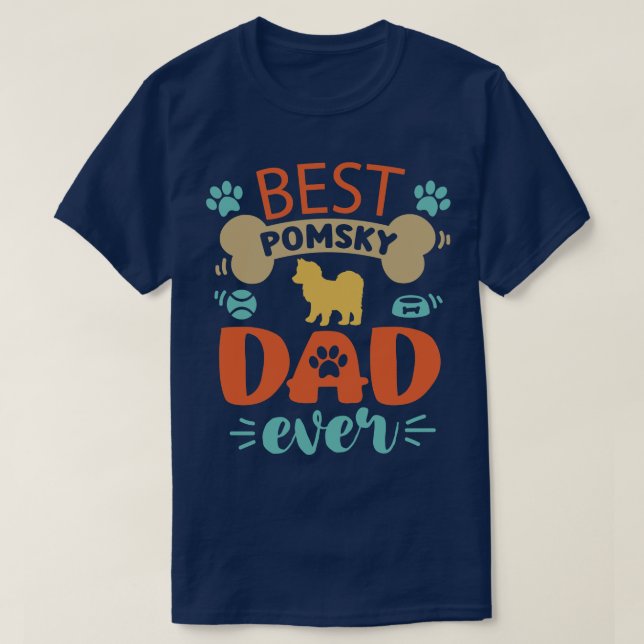 T-shirt Pomsky (Design devant)