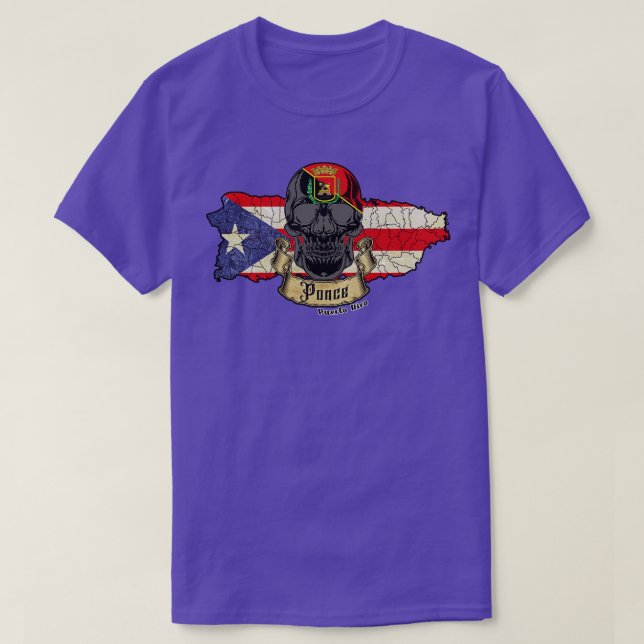 T-shirt Ponce Isla de Porto Rico (Design devant)