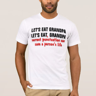 T-shirt Ponctuation correcte