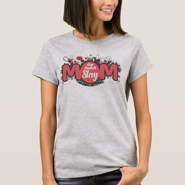 T-shirt pondre éclos tuer maman (Devant)