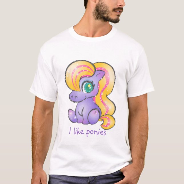 T-shirt poney (Devant)