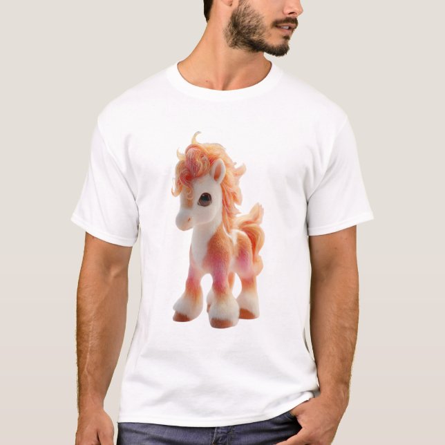 T-shirt Poney Chibi Fire Mane Sunset Hommes (Devant)