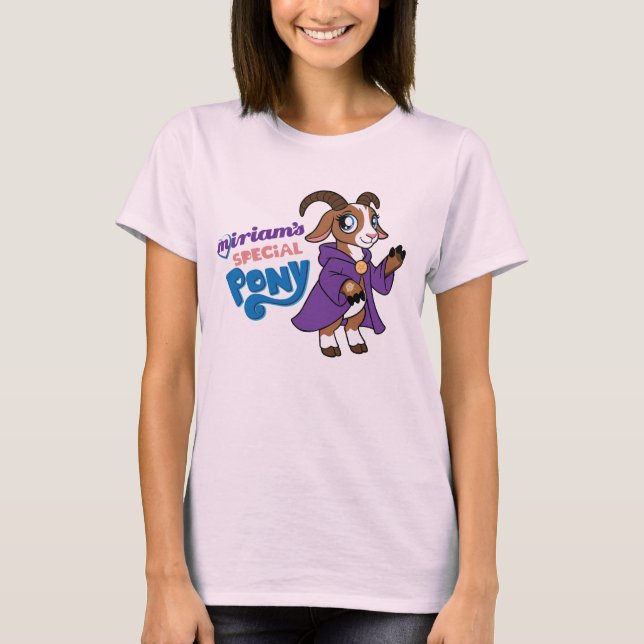 T-shirt Poney spécial de Miriam (Devant)