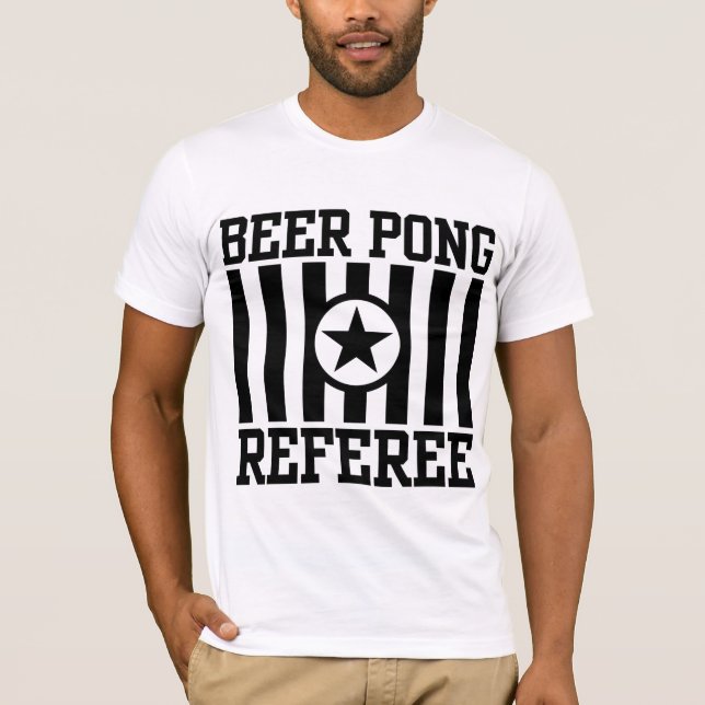 T-shirt Pong de bière (Devant)