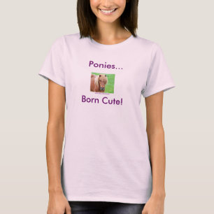 T-shirt Ponies... Né mignon !