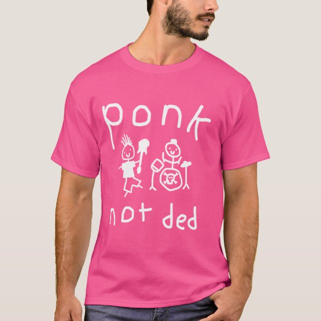 T-shirt Ponk Pas Ded Appareils (Devant)