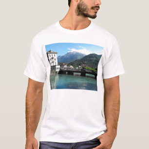 T-shirt Pont à Interlaken en Suisse