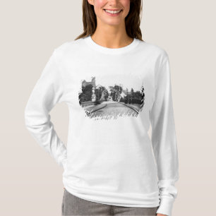 T-shirt Pont à la cathédrale, Breslau Pologne, c.1910