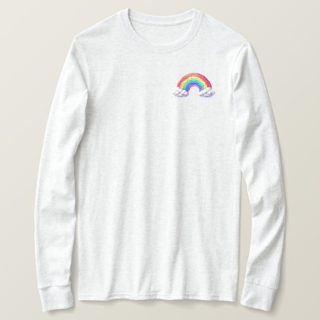T-shirt Pont Arc En Ciel Vers Les Rêves (Design devant)