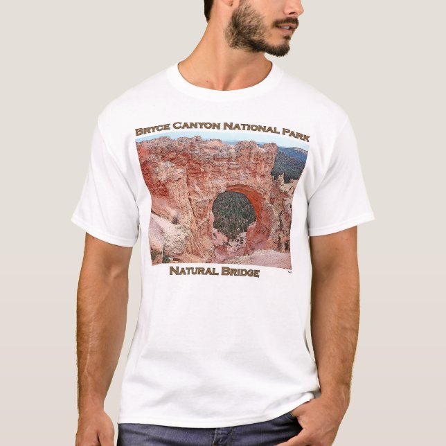 T-shirt Pont Canyon-Naturel de Bryce (Devant)
