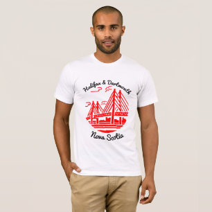 T-shirt Pont-chemises Halifax et Dartmouth Nouvelle-Écosse