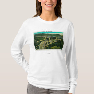 T-shirt Pont circulaire, Mt. LoweMt. Lowe, CA