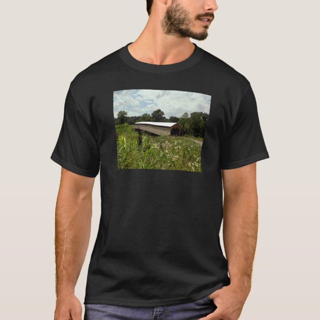 T-shirt Pont couvert de Beech Fork (Devant)
