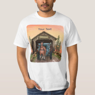 T-shirt Pont couvert de Sunrise