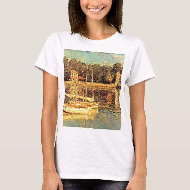 T-shirt Pont d'Argenteuil Claude Monet (Devant)