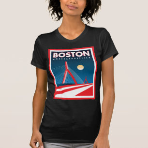 T-shirt Pont de Boston Zakim