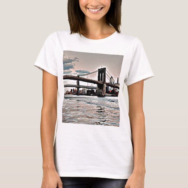 T-shirt Pont de Brooklyn (Devant)