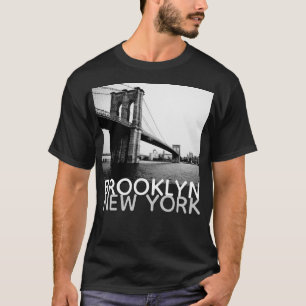 T-shirt Pont de Brooklyn New York, hommes