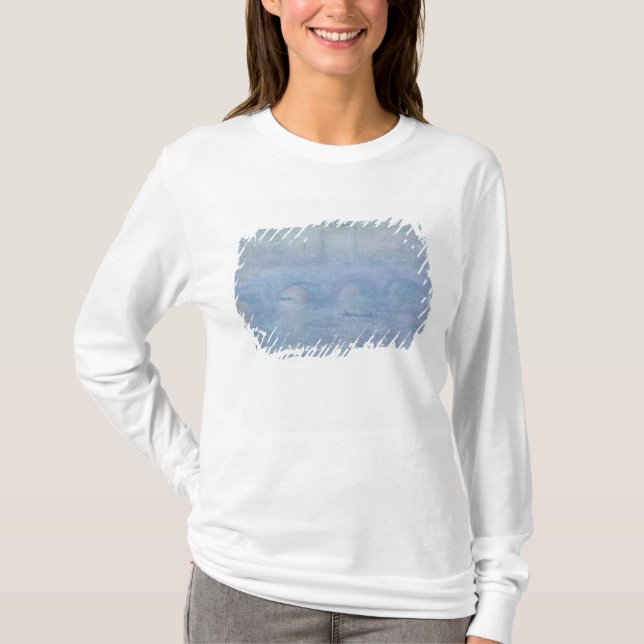 T-shirt Pont de Claude Monet | Waterloo : Effet de la (Devant)