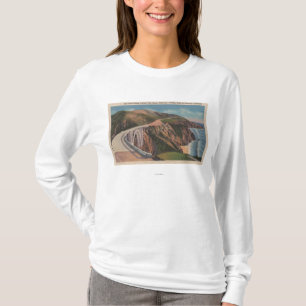 T-shirt Pont de crique de moulin sur San Simeon Hwy près