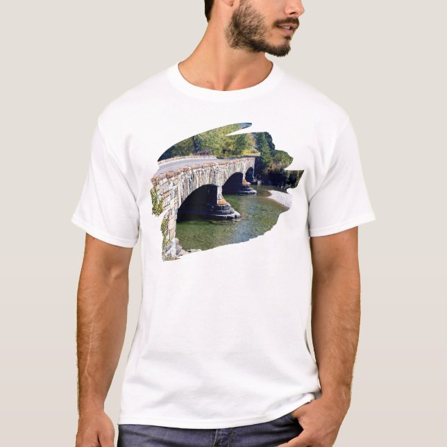 T-shirt Pont de Divide Creek (Devant)