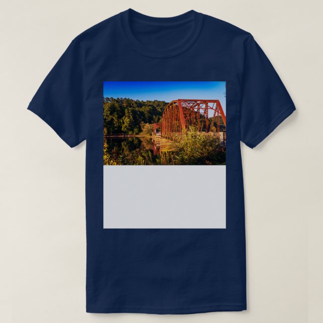 T-shirt Pont de la rivière Tugaloo (Design devant)